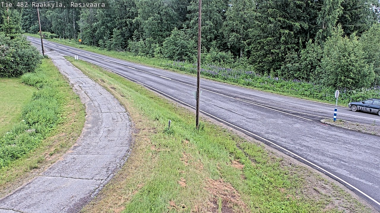 Weather Camera Image Väg 482 Rääkkylä, Rasivaara, Rääkkylä, Pohjois-Karjala