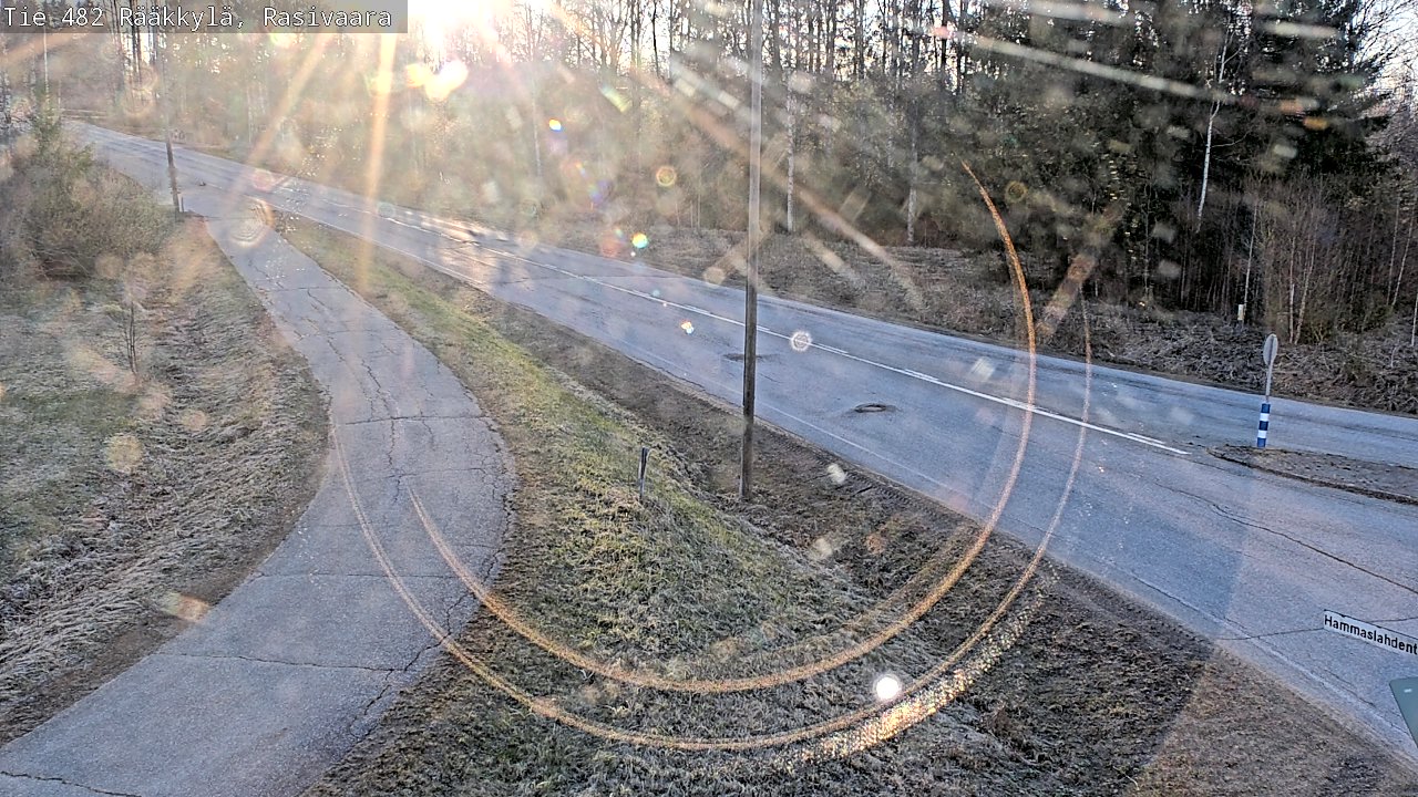 Weather Camera Image Väg 482 Rääkkylä, Rasivaara, Rääkkylä, Pohjois-Karjala