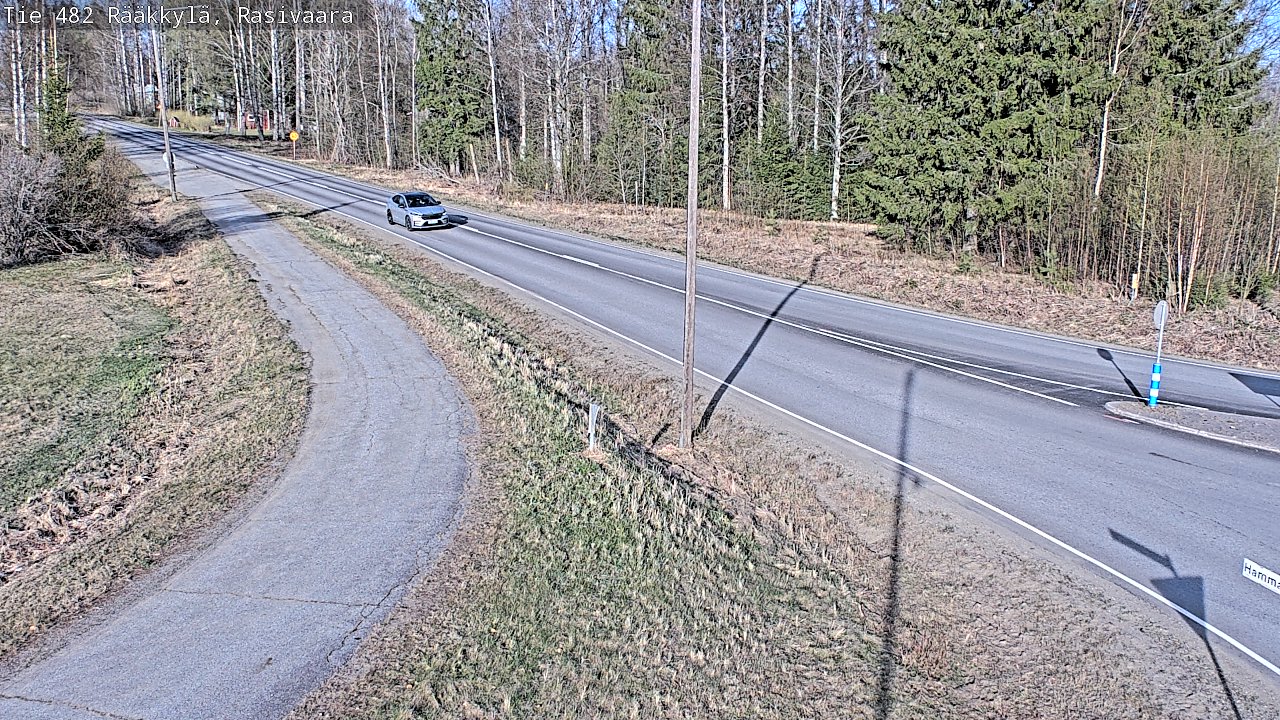 Weather Camera Image Road 482 Rääkkylä, Rasivaara, Rääkkylä, Pohjois-Karjala