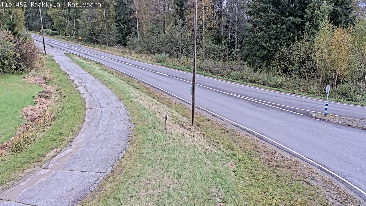 Weather Camera Image Road 482 Rääkkylä, Rasivaara, Rääkkylä, Pohjois-Karjala