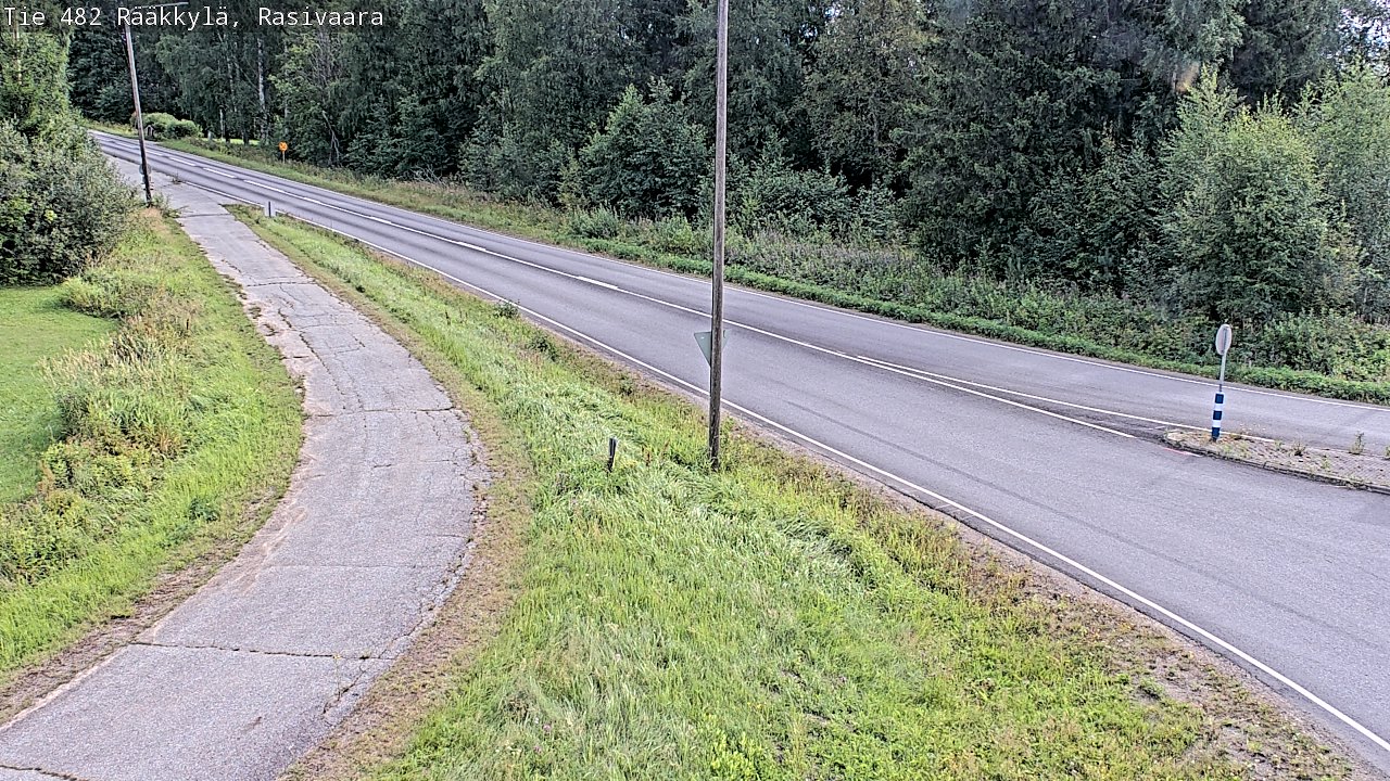 Weather Camera Image Road 482 Rääkkylä, Rasivaara, Rääkkylä, Pohjois-Karjala