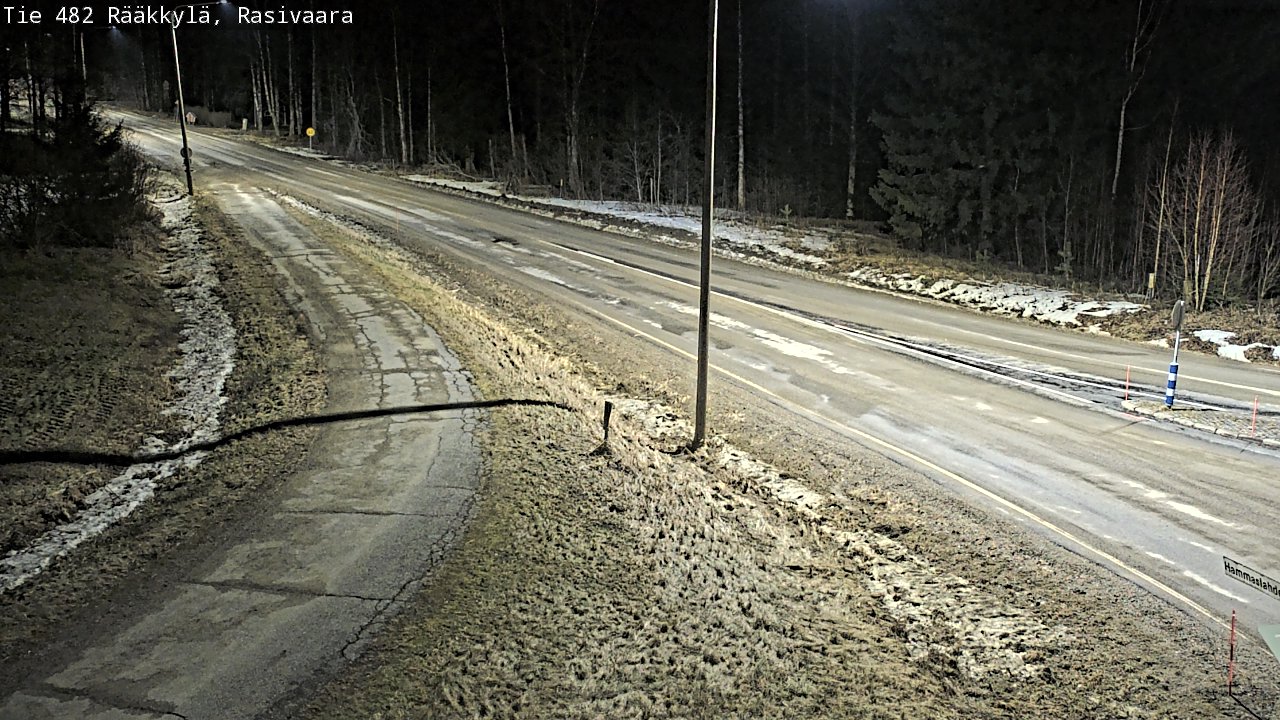 Weather Camera Image Väg 482 Rääkkylä, Rasivaara, Rääkkylä, Pohjois-Karjala