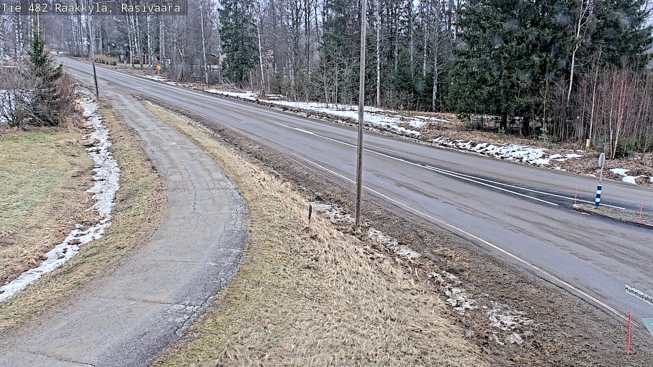 Weather Camera Image Väg 482 Rääkkylä, Rasivaara, Rääkkylä, Pohjois-Karjala