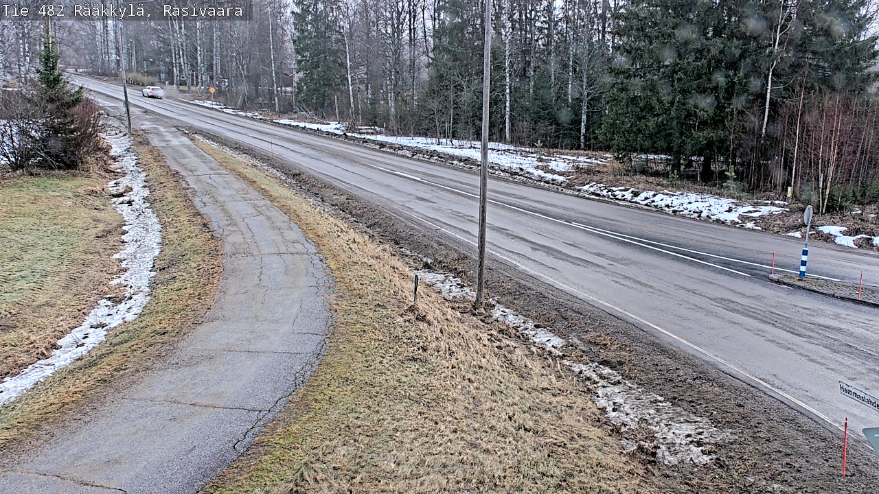 Weather Camera Image Väg 482 Rääkkylä, Rasivaara, Rääkkylä, Pohjois-Karjala