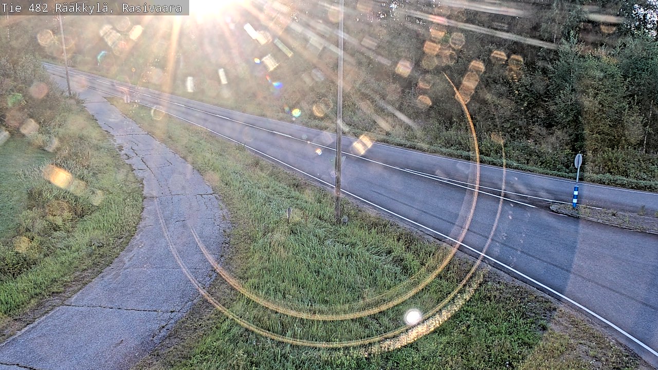 Weather Camera Image Road 482 Rääkkylä, Rasivaara, Rääkkylä, Pohjois-Karjala