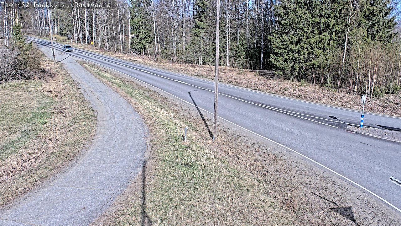 Weather Camera Image Road 482 Rääkkylä, Rasivaara, Rääkkylä, Pohjois-Karjala