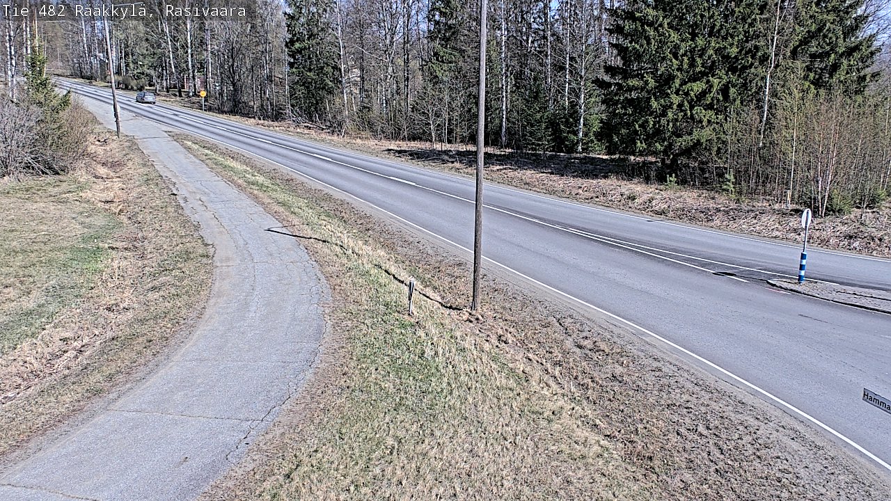 Weather Camera Image Road 482 Rääkkylä, Rasivaara, Rääkkylä, Pohjois-Karjala
