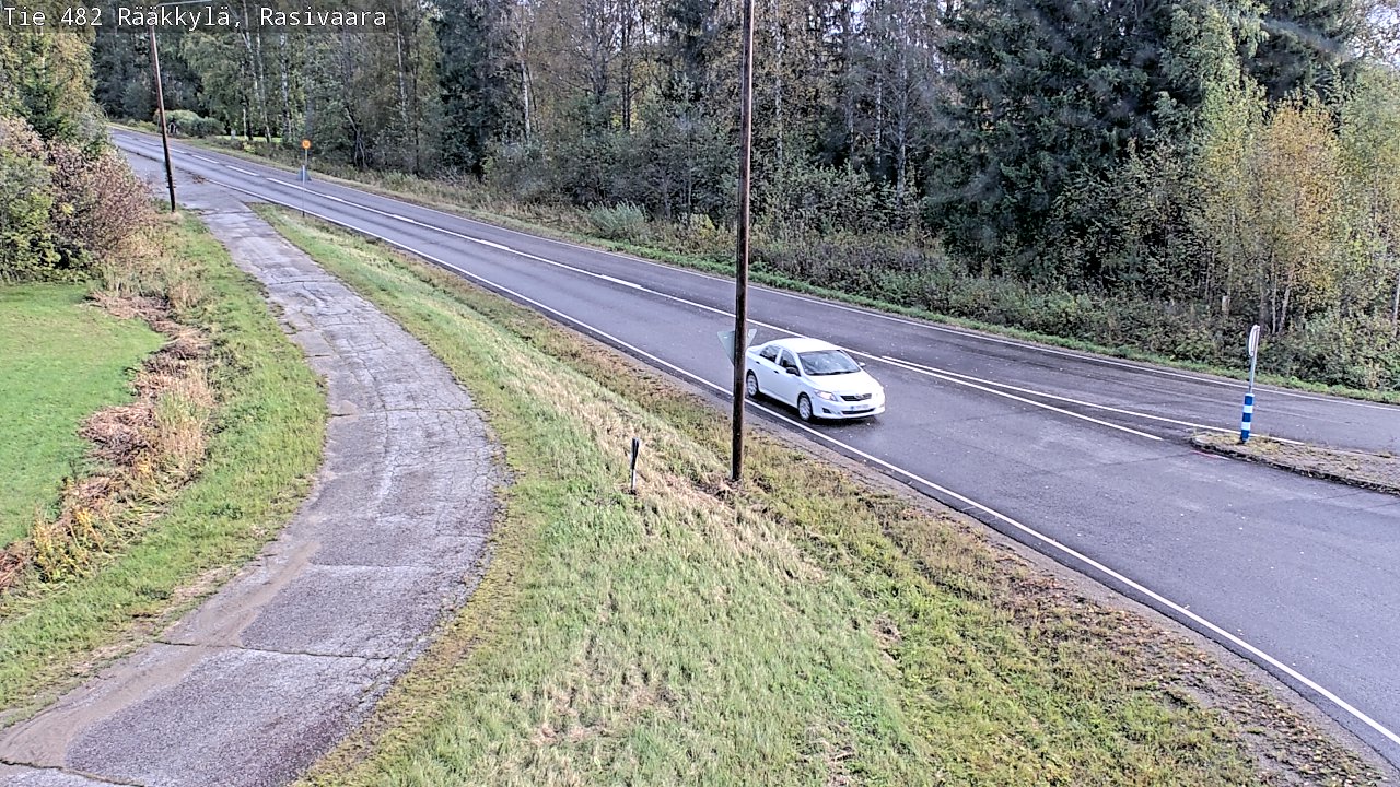 Weather Camera Image Road 482 Rääkkylä, Rasivaara, Rääkkylä, Pohjois-Karjala