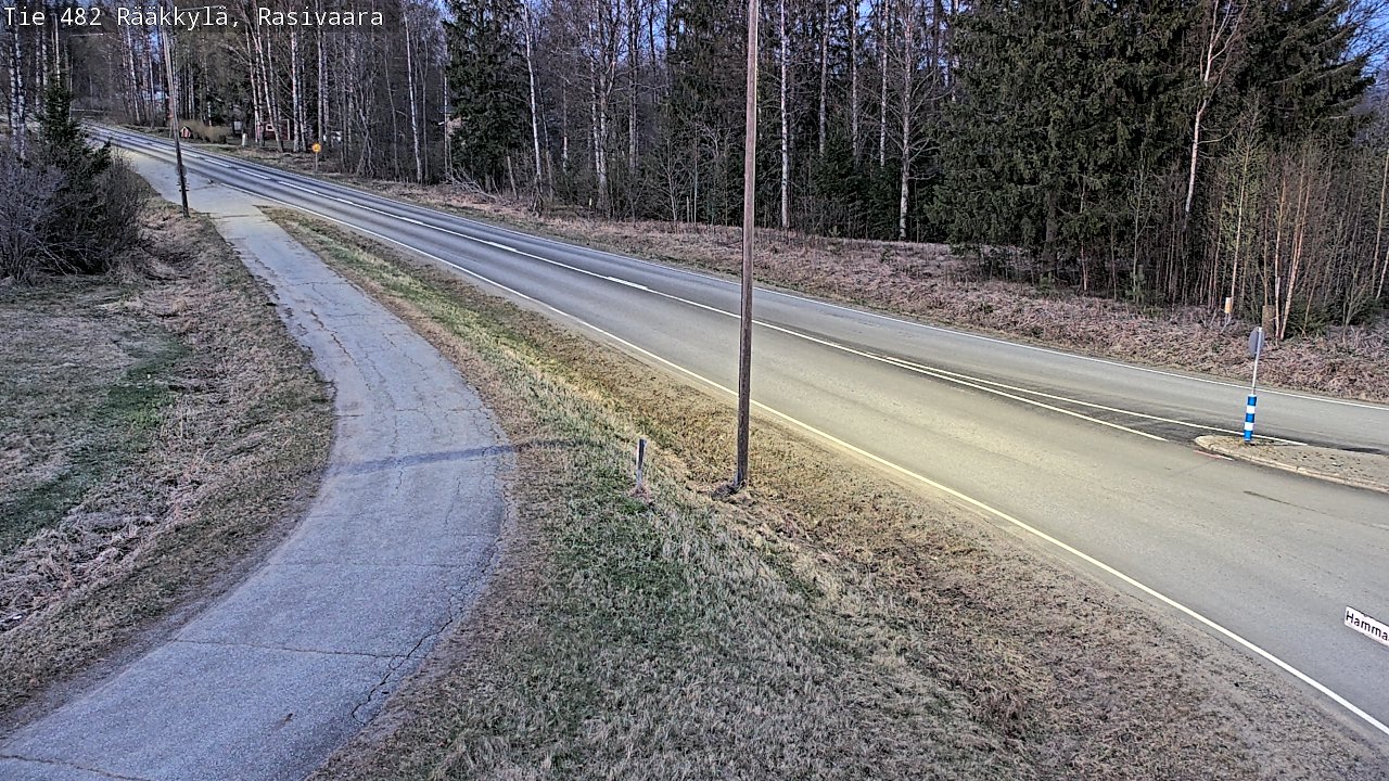 Weather Camera Image Road 482 Rääkkylä, Rasivaara, Rääkkylä, Pohjois-Karjala