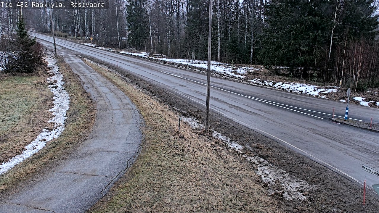 Weather Camera Image Väg 482 Rääkkylä, Rasivaara, Rääkkylä, Pohjois-Karjala