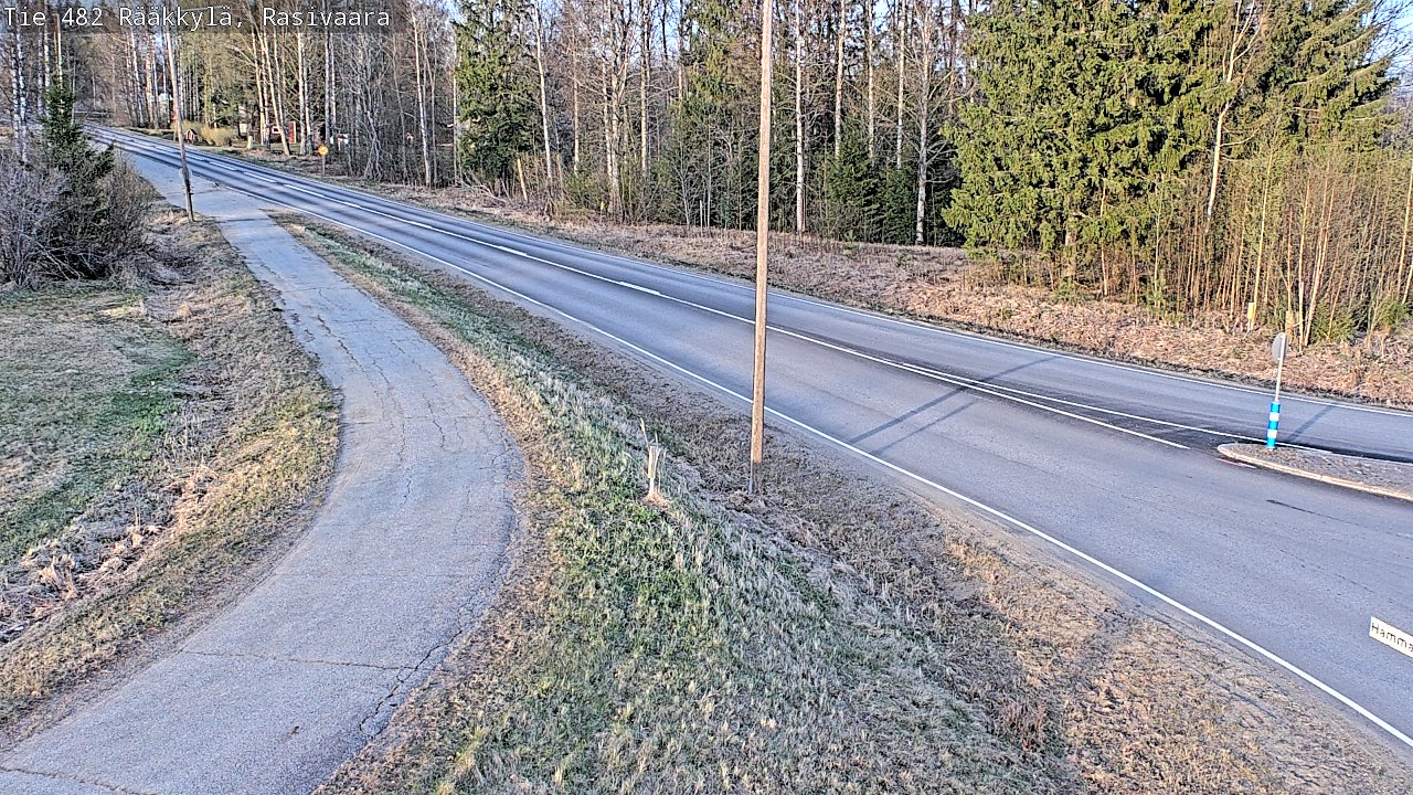 Weather Camera Image Road 482 Rääkkylä, Rasivaara, Rääkkylä, Pohjois-Karjala