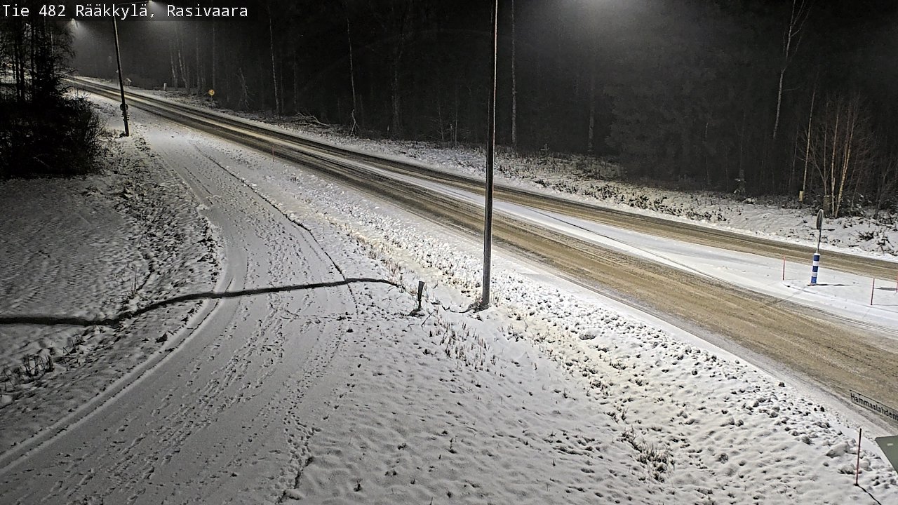 Weather Camera Image Väg 482 Rääkkylä, Rasivaara, Rääkkylä, Pohjois-Karjala