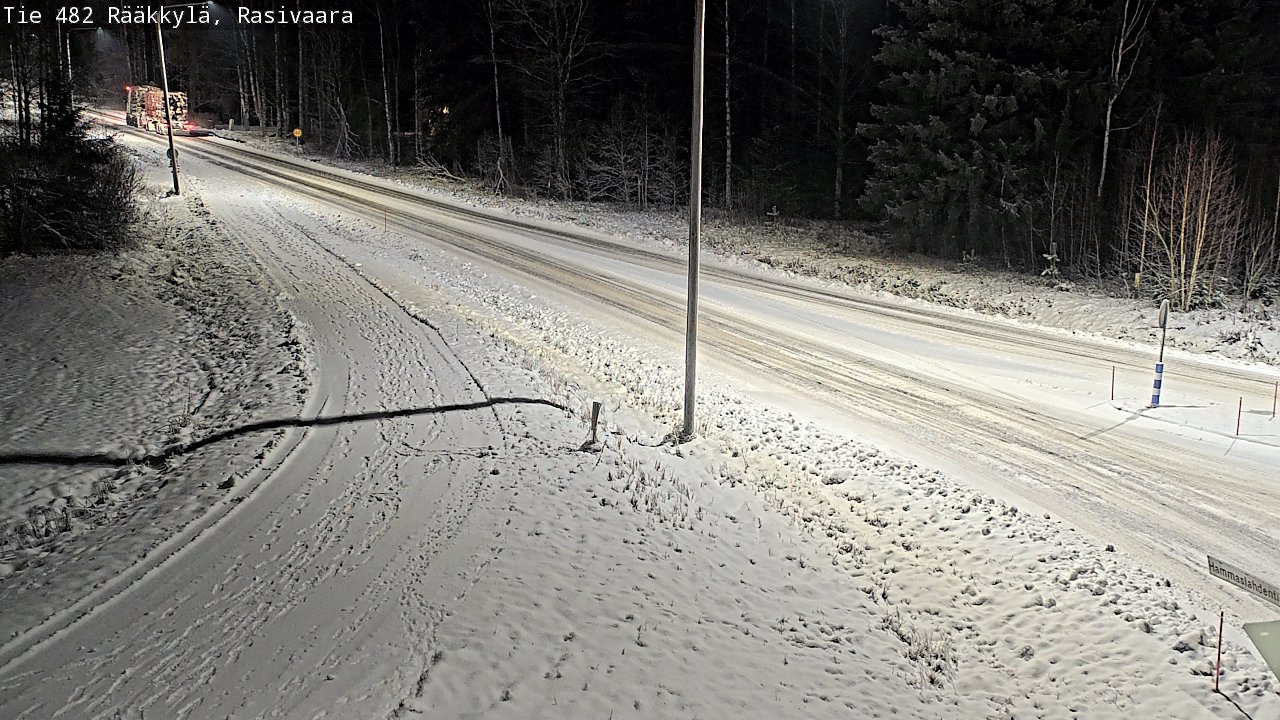 Weather Camera Image Väg 482 Rääkkylä, Rasivaara, Rääkkylä, Pohjois-Karjala