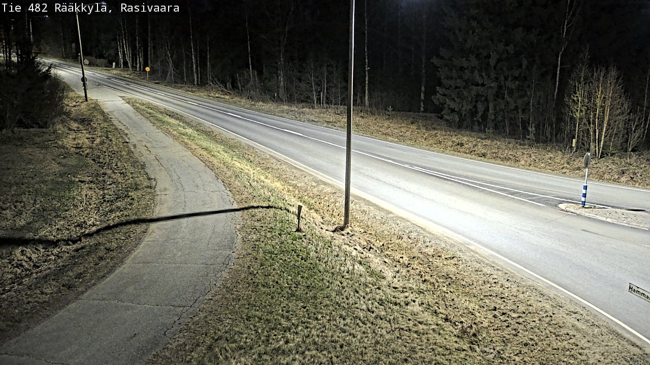 Weather Camera Image Road 482 Rääkkylä, Rasivaara, Rääkkylä, Pohjois-Karjala
