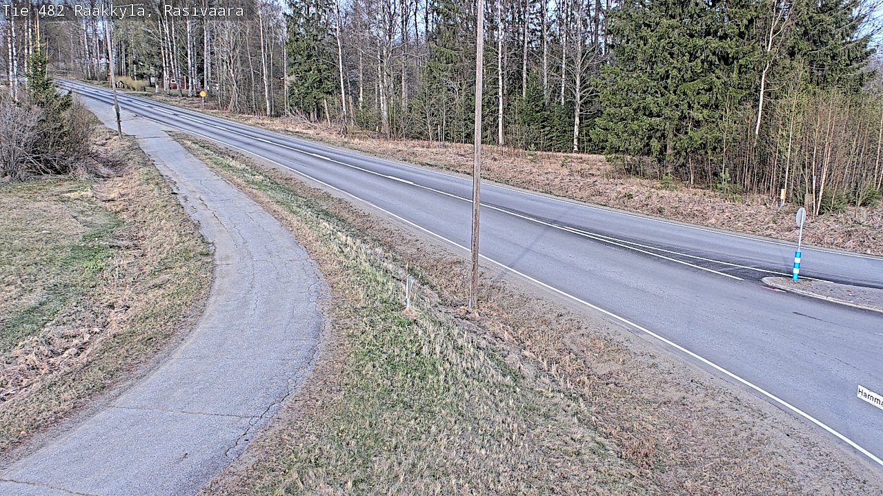 Weather Camera Image Road 482 Rääkkylä, Rasivaara, Rääkkylä, Pohjois-Karjala