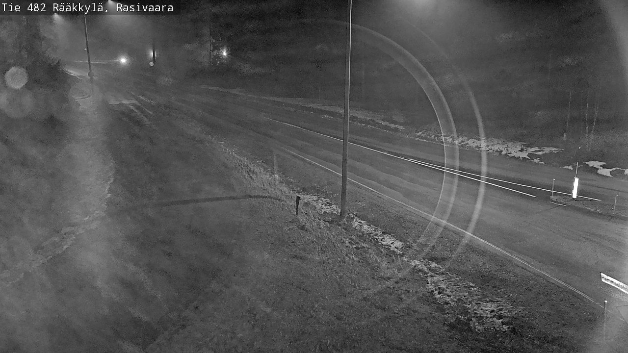 Weather Camera Image Väg 482 Rääkkylä, Rasivaara, Rääkkylä, Pohjois-Karjala