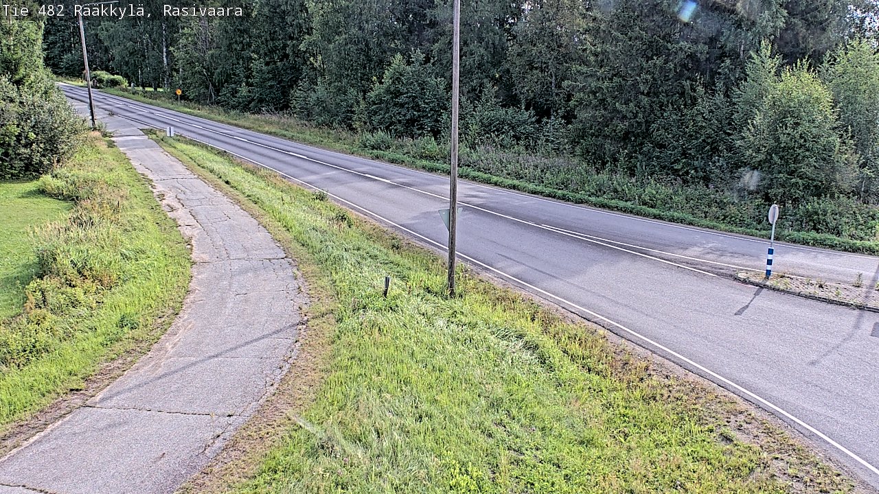 Weather Camera Image Road 482 Rääkkylä, Rasivaara, Rääkkylä, Pohjois-Karjala