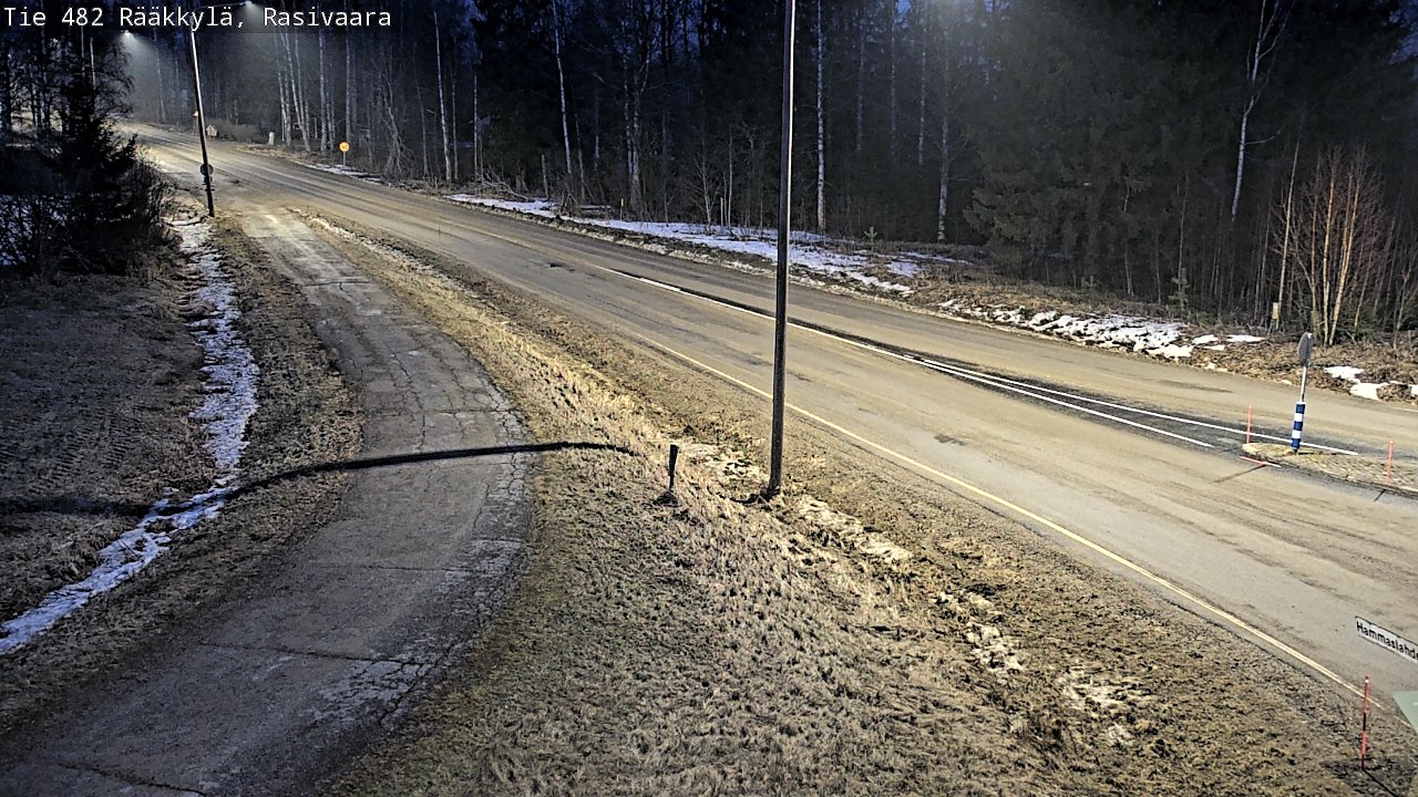 Weather Camera Image Road 482 Rääkkylä, Rasivaara, Rääkkylä, Pohjois-Karjala