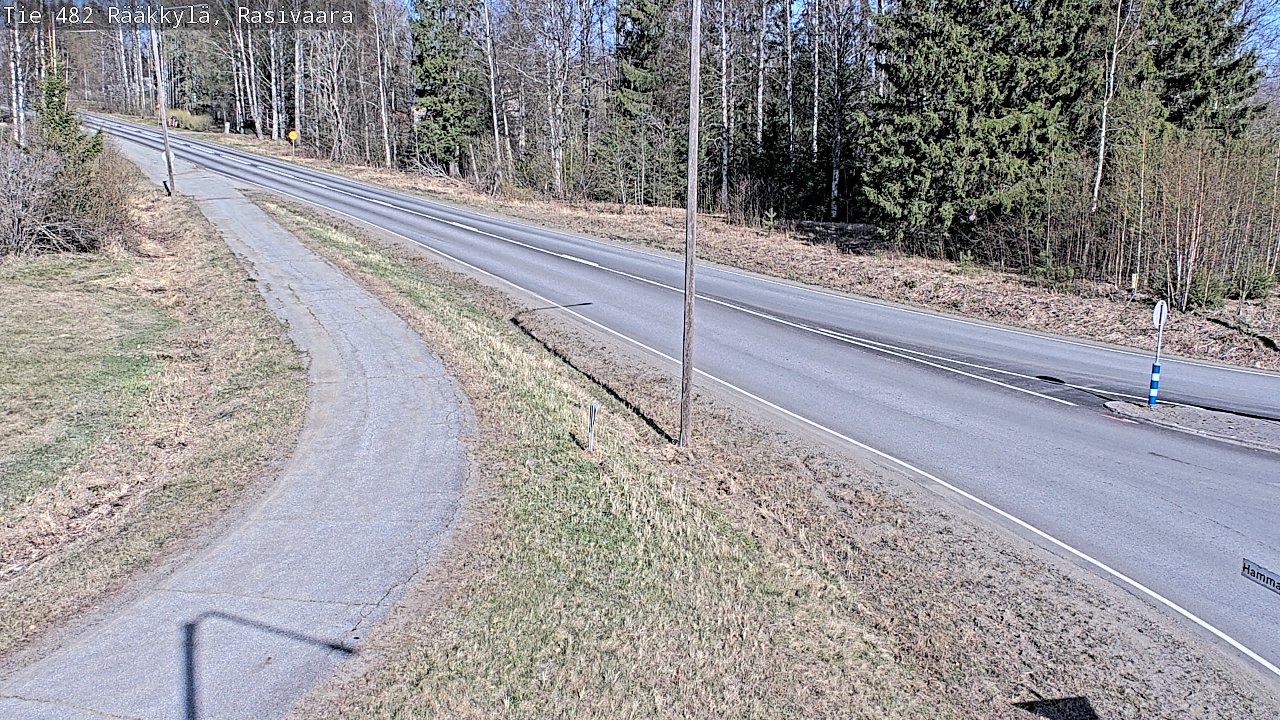 Weather Camera Image Road 482 Rääkkylä, Rasivaara, Rääkkylä, Pohjois-Karjala