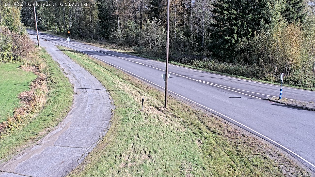 Weather Camera Image Road 482 Rääkkylä, Rasivaara, Rääkkylä, Pohjois-Karjala