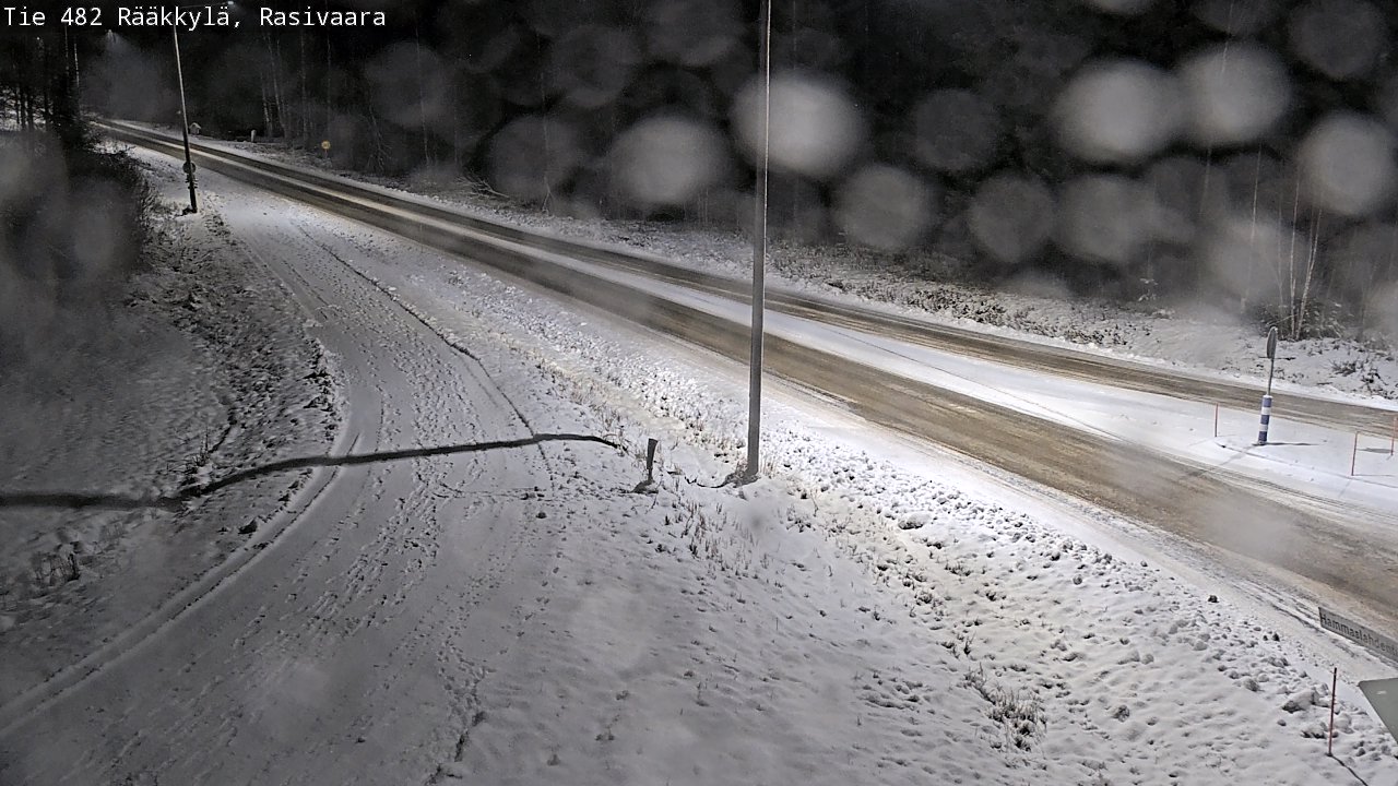 Weather Camera Image Väg 482 Rääkkylä, Rasivaara, Rääkkylä, Pohjois-Karjala
