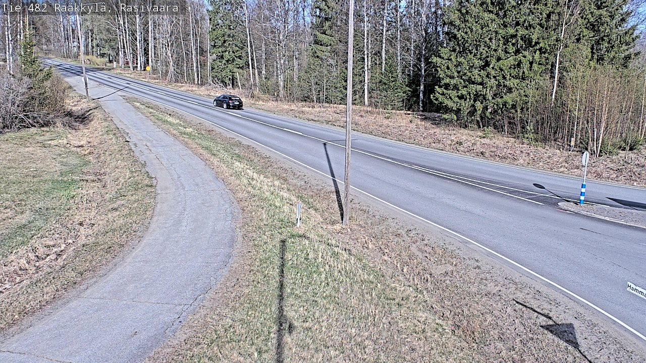 Weather Camera Image Road 482 Rääkkylä, Rasivaara, Rääkkylä, Pohjois-Karjala