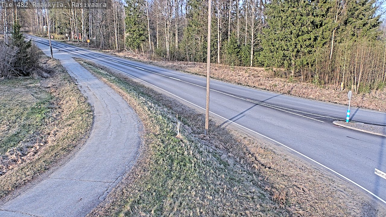 Weather Camera Image Road 482 Rääkkylä, Rasivaara, Rääkkylä, Pohjois-Karjala