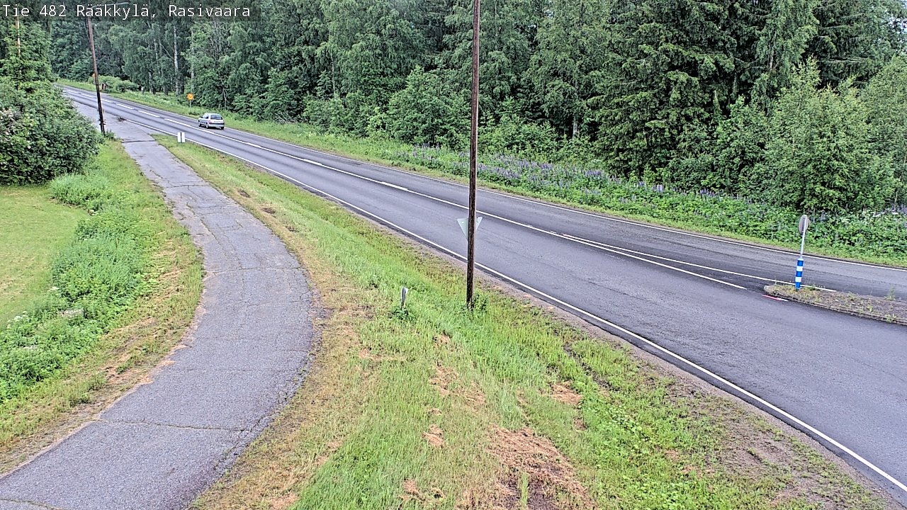Weather Camera Image Road 482 Rääkkylä, Rasivaara, Rääkkylä, Pohjois-Karjala