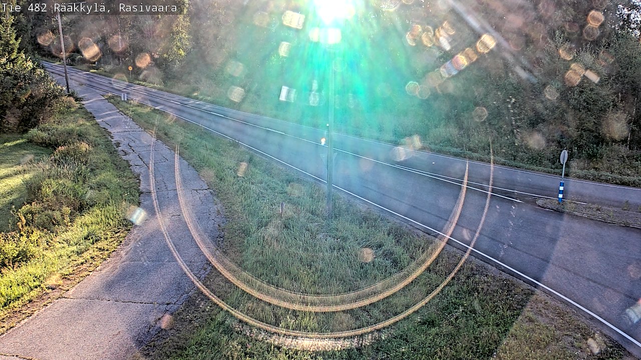 Weather Camera Image Road 482 Rääkkylä, Rasivaara, Rääkkylä, Pohjois-Karjala