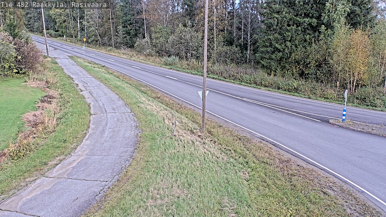 Weather Camera Image Väg 482 Rääkkylä, Rasivaara, Rääkkylä, Pohjois-Karjala