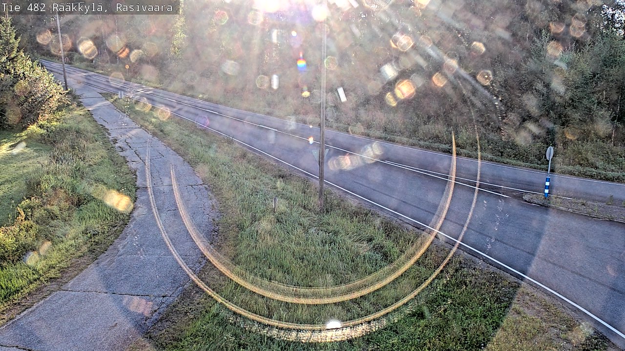Weather Camera Image Road 482 Rääkkylä, Rasivaara, Rääkkylä, Pohjois-Karjala