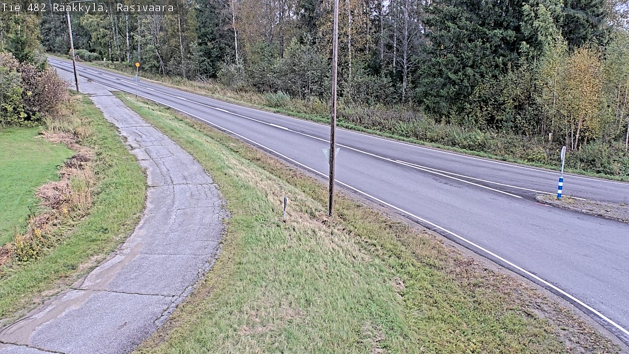 Weather Camera Image Road 482 Rääkkylä, Rasivaara, Rääkkylä, Pohjois-Karjala