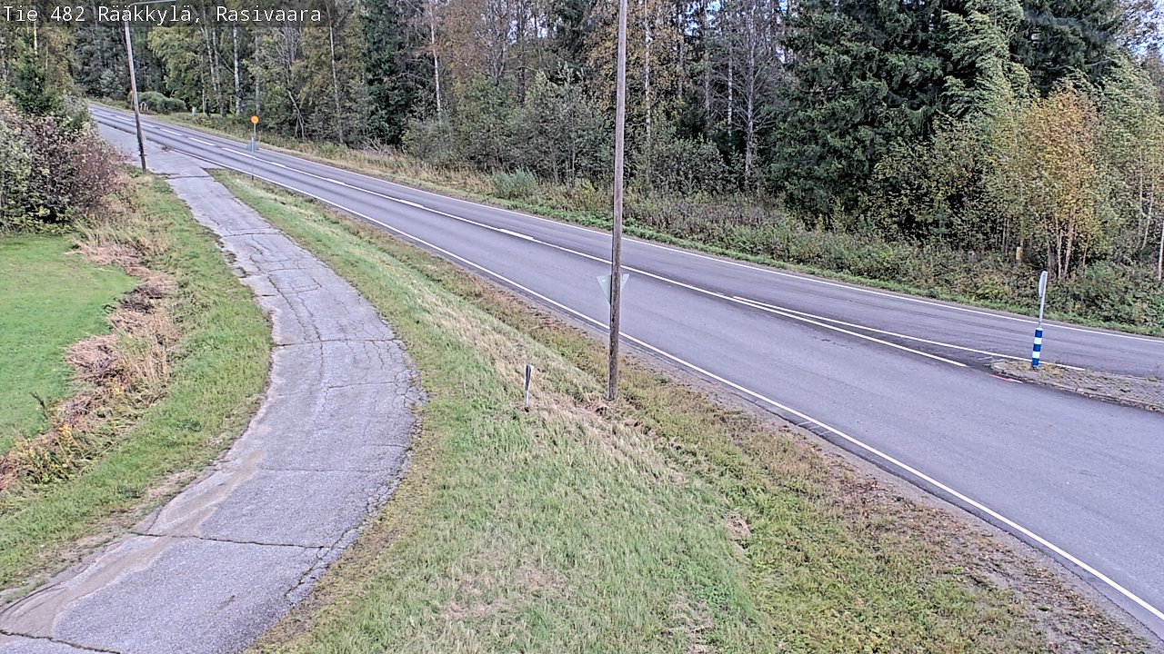Weather Camera Image Road 482 Rääkkylä, Rasivaara, Rääkkylä, Pohjois-Karjala