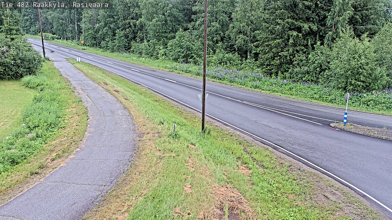 Weather Camera Image Road 482 Rääkkylä, Rasivaara, Rääkkylä, Pohjois-Karjala