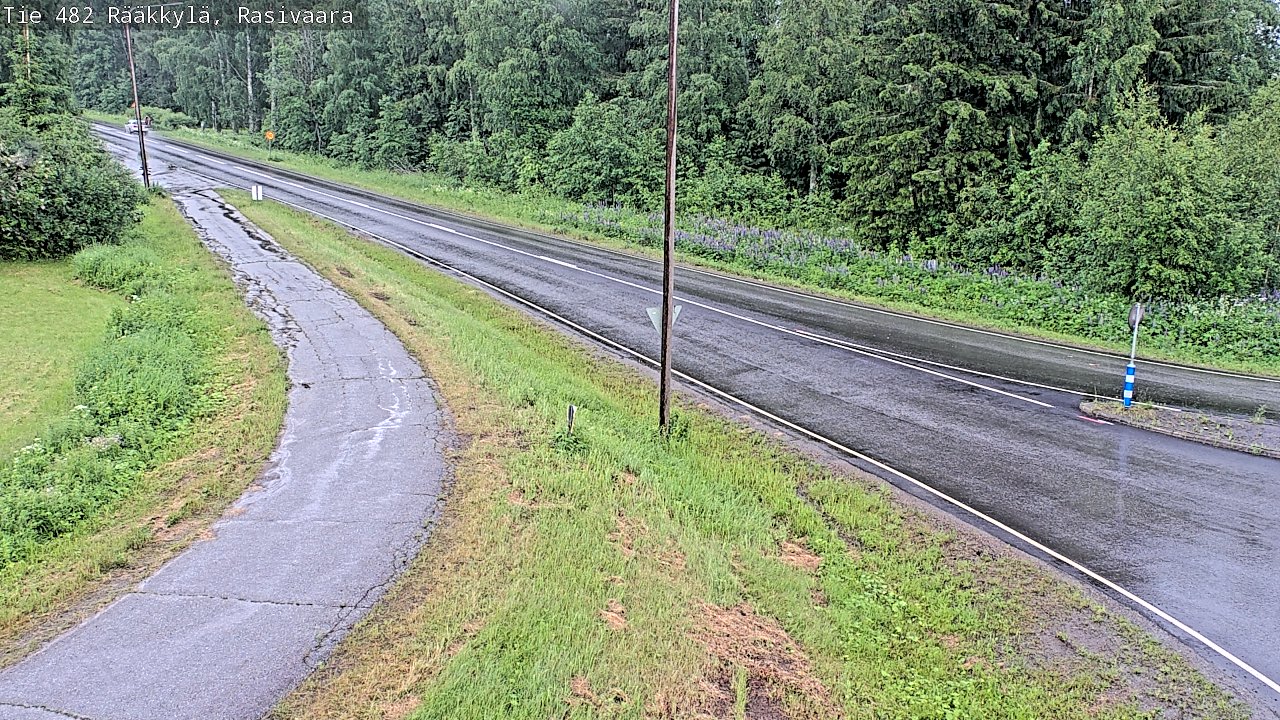 Weather Camera Image Väg 482 Rääkkylä, Rasivaara, Rääkkylä, Pohjois-Karjala