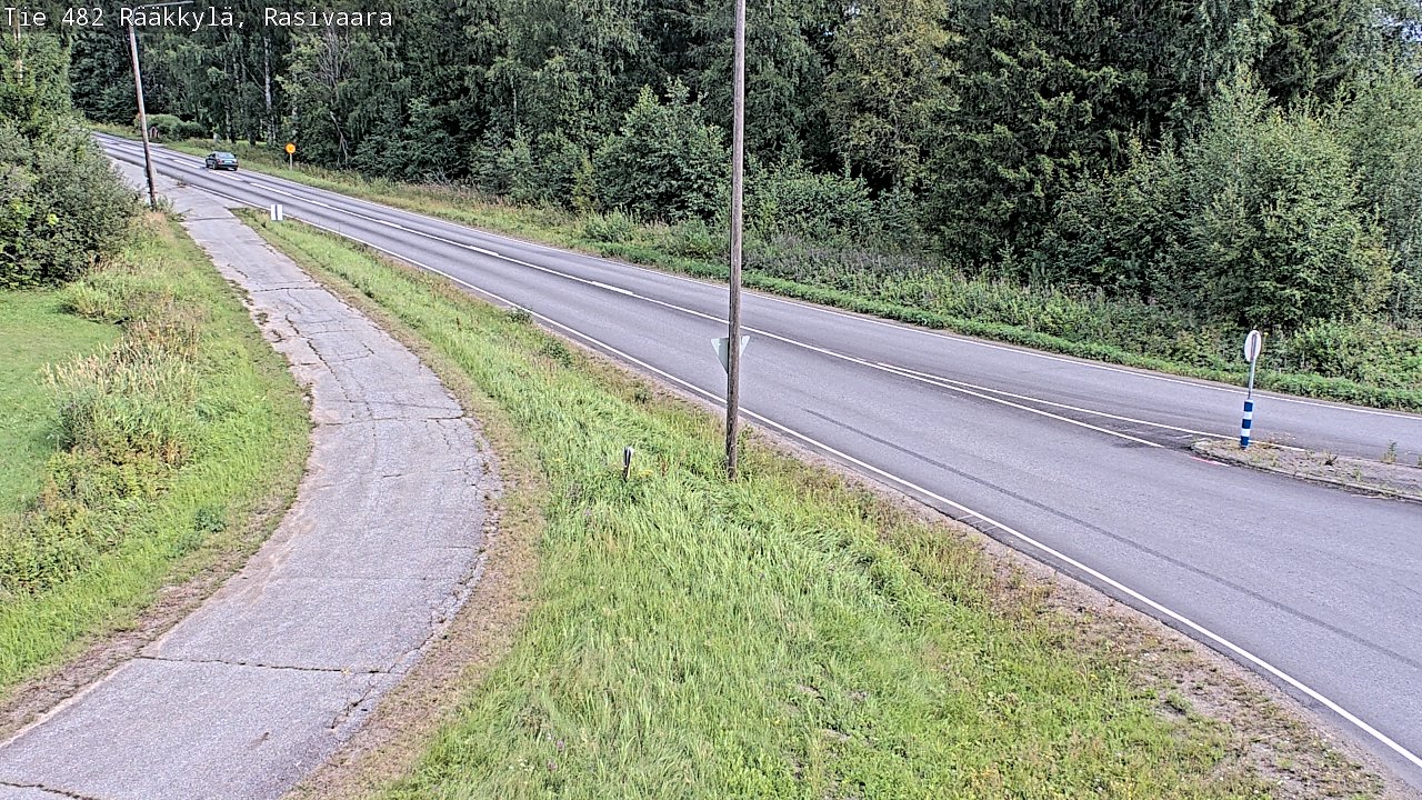 Weather Camera Image Road 482 Rääkkylä, Rasivaara, Rääkkylä, Pohjois-Karjala