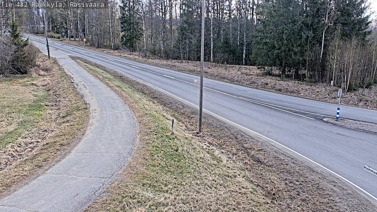 Weather Camera Image Road 482 Rääkkylä, Rasivaara, Rääkkylä, Pohjois-Karjala