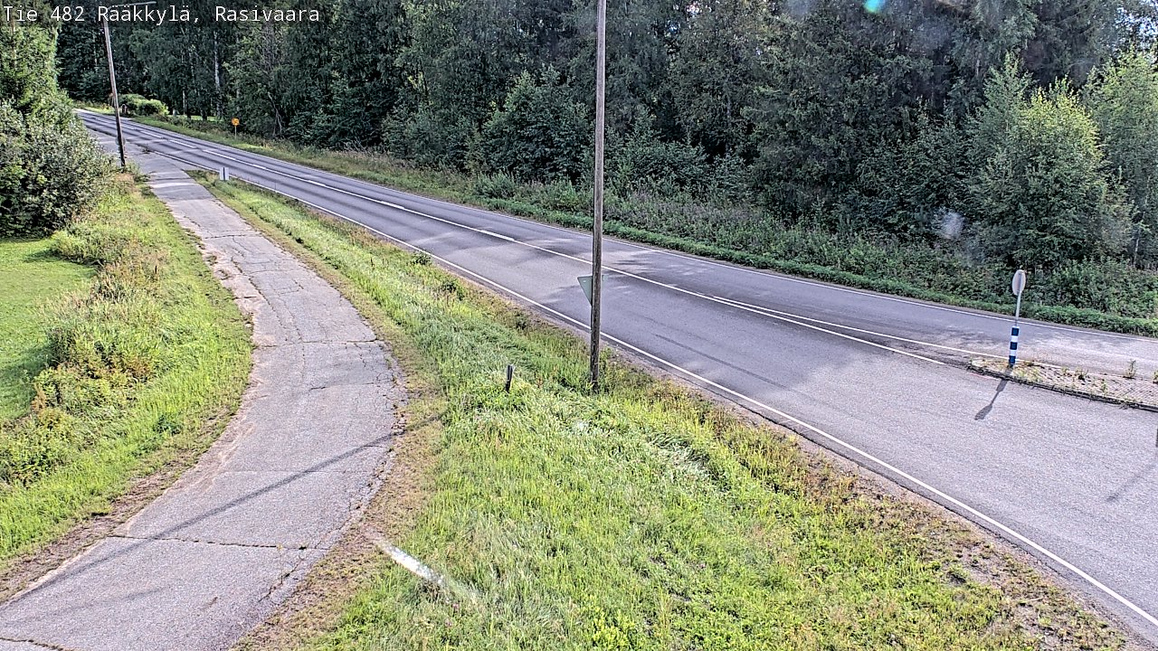 Weather Camera Image Road 482 Rääkkylä, Rasivaara, Rääkkylä, Pohjois-Karjala