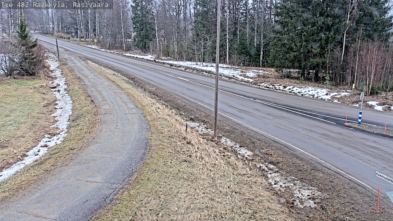 Weather Camera Image Väg 482 Rääkkylä, Rasivaara, Rääkkylä, Pohjois-Karjala