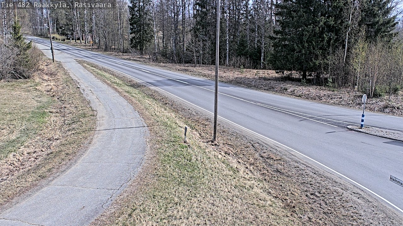 Weather Camera Image Road 482 Rääkkylä, Rasivaara, Rääkkylä, Pohjois-Karjala