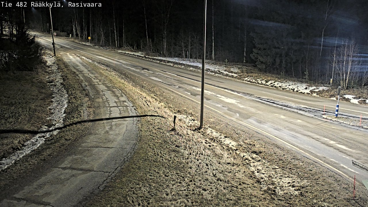 Weather Camera Image Väg 482 Rääkkylä, Rasivaara, Rääkkylä, Pohjois-Karjala