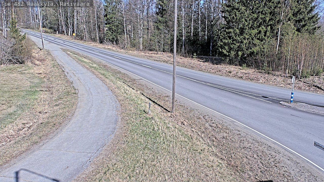 Weather Camera Image Road 482 Rääkkylä, Rasivaara, Rääkkylä, Pohjois-Karjala