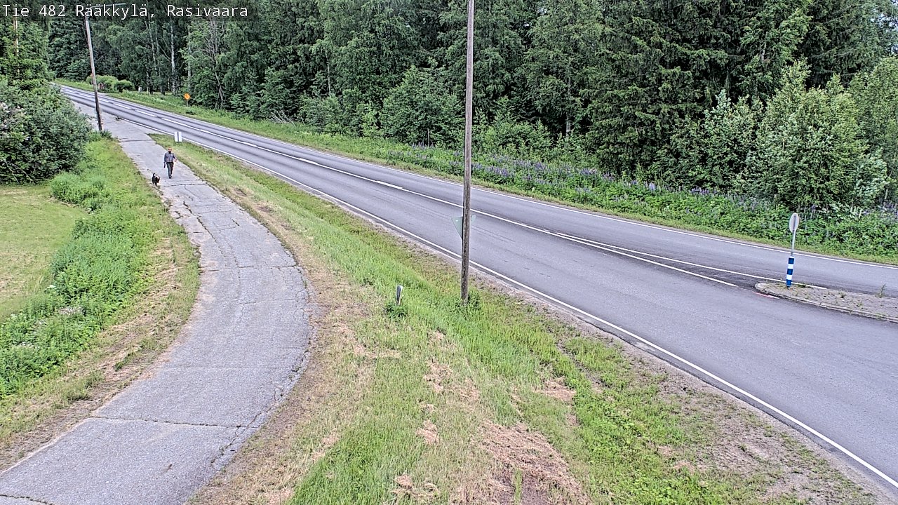 Kelikamerat Kuva Tie 482 Rääkkylä, Rasivaara, Rääkkylä, Pohjois-Karjala