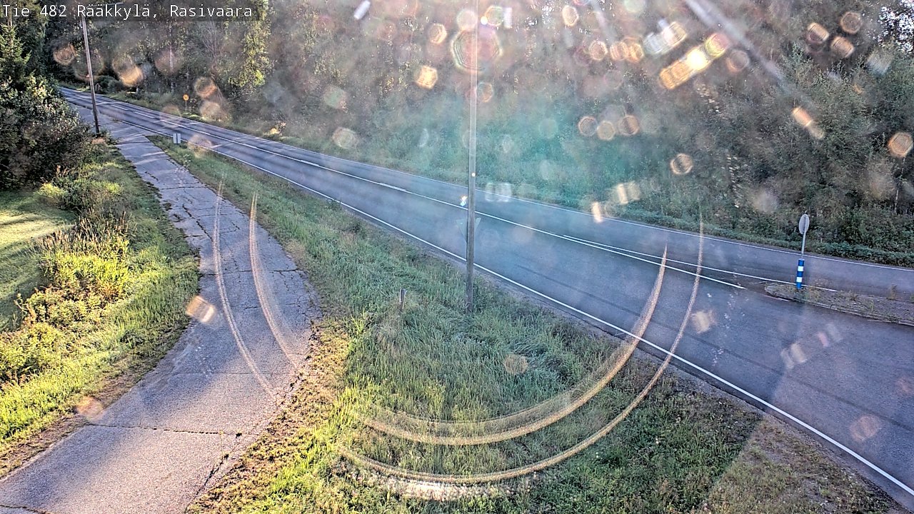 Weather Camera Image Road 482 Rääkkylä, Rasivaara, Rääkkylä, Pohjois-Karjala