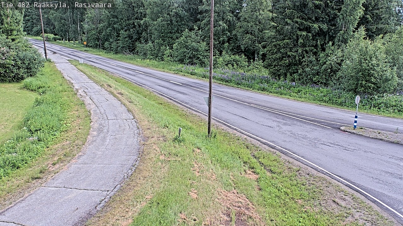 Weather Camera Image Väg 482 Rääkkylä, Rasivaara, Rääkkylä, Pohjois-Karjala