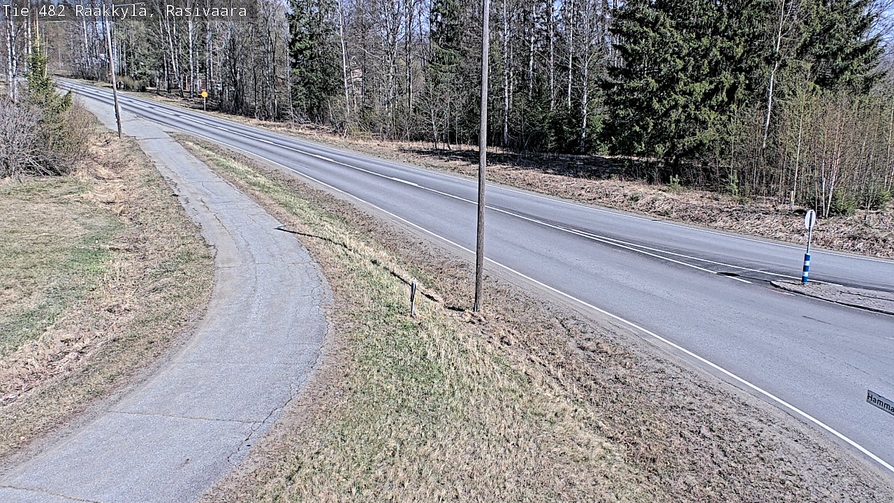 Weather Camera Image Road 482 Rääkkylä, Rasivaara, Rääkkylä, Pohjois-Karjala