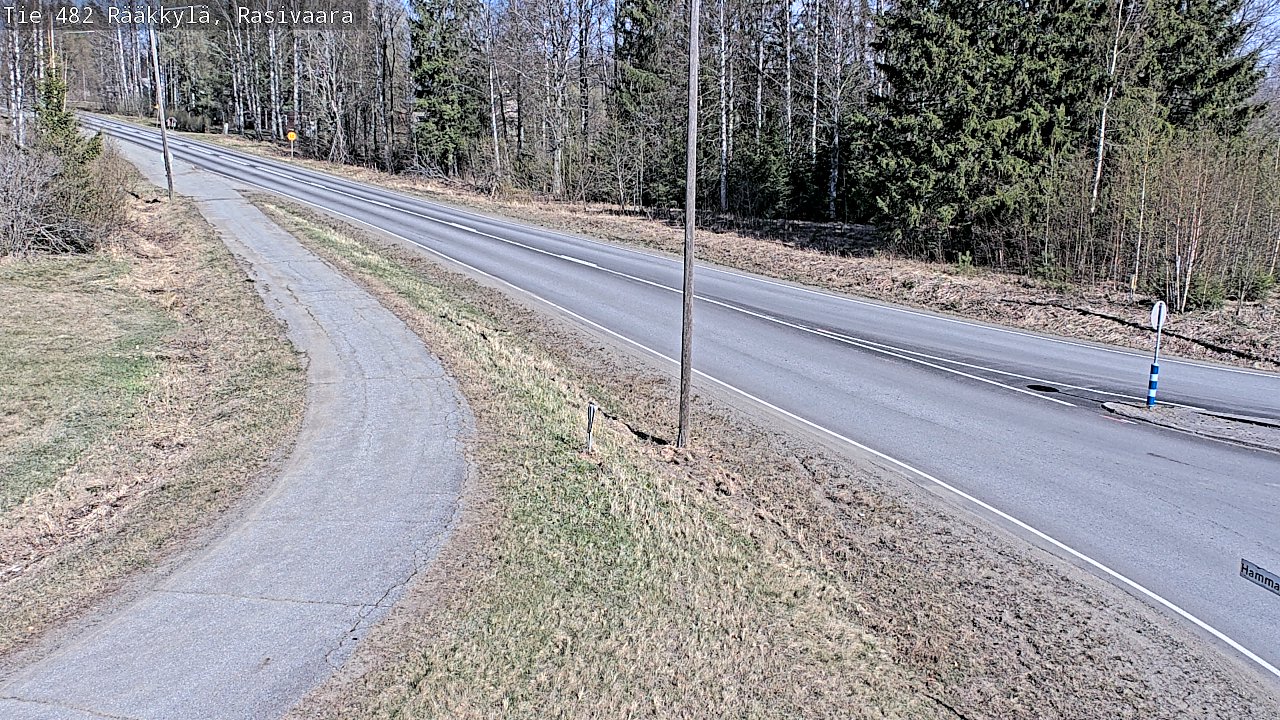 Weather Camera Image Road 482 Rääkkylä, Rasivaara, Rääkkylä, Pohjois-Karjala