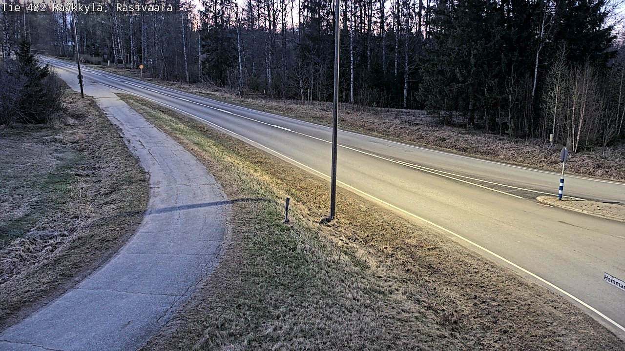 Weather Camera Image Road 482 Rääkkylä, Rasivaara, Rääkkylä, Pohjois-Karjala