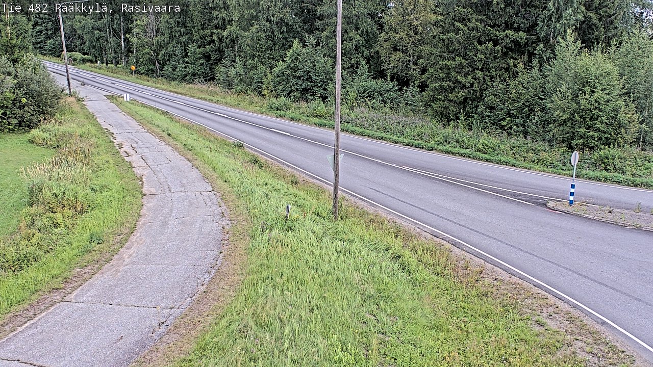 Weather Camera Image Road 482 Rääkkylä, Rasivaara, Rääkkylä, Pohjois-Karjala