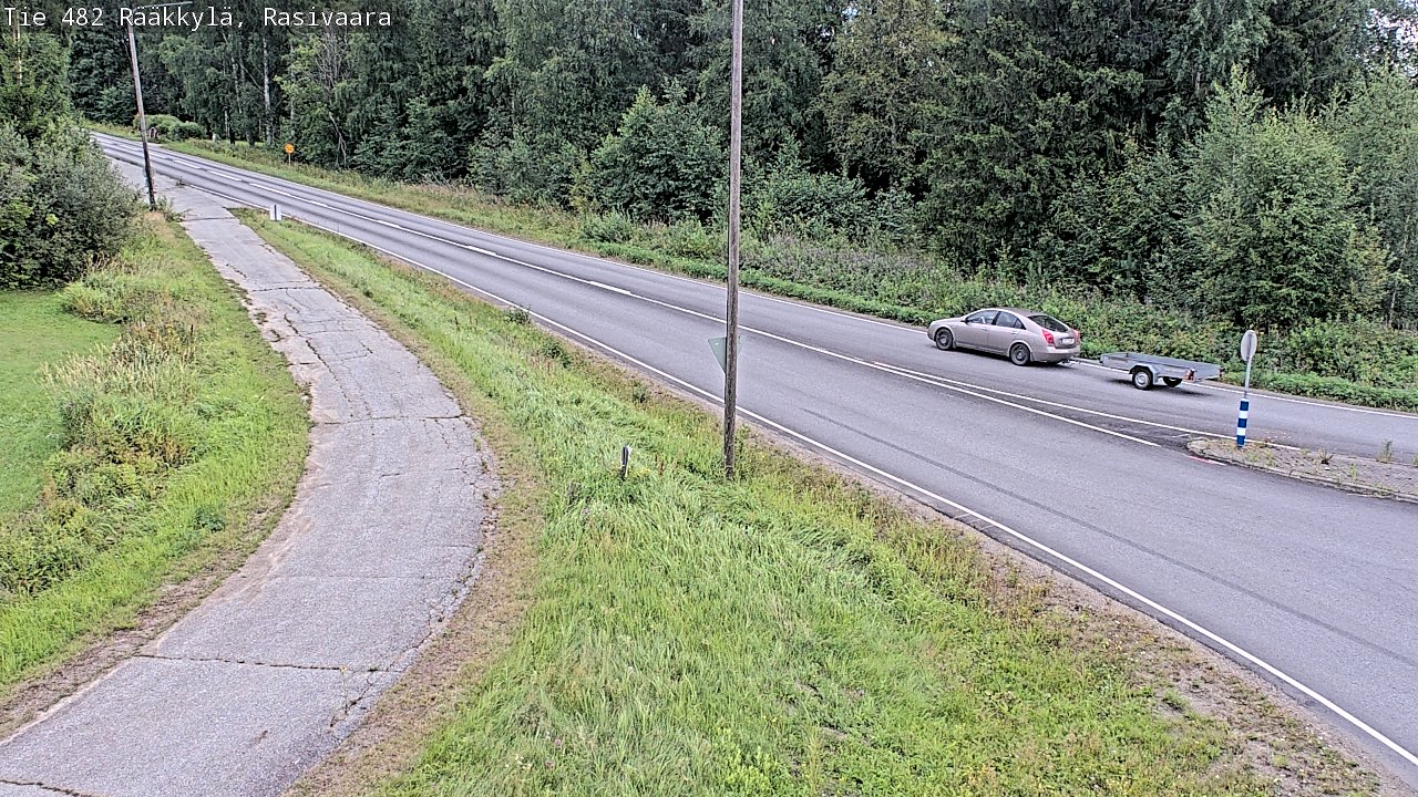Weather Camera Image Road 482 Rääkkylä, Rasivaara, Rääkkylä, Pohjois-Karjala